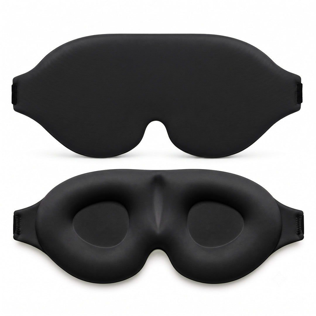 Sculpted Ergonomic Eye-Cup Memory-Foam Sleep Mask Kalsten