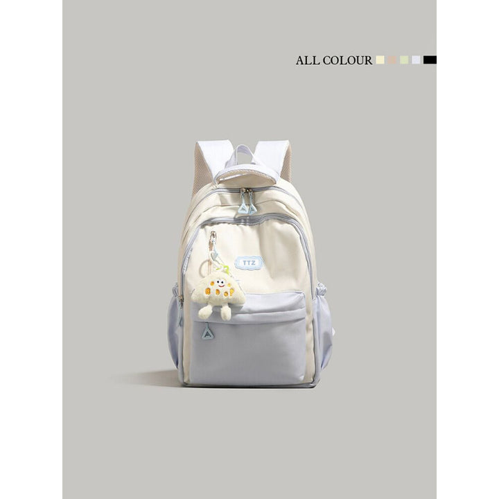 Playful Textured School Backpack Kalsten