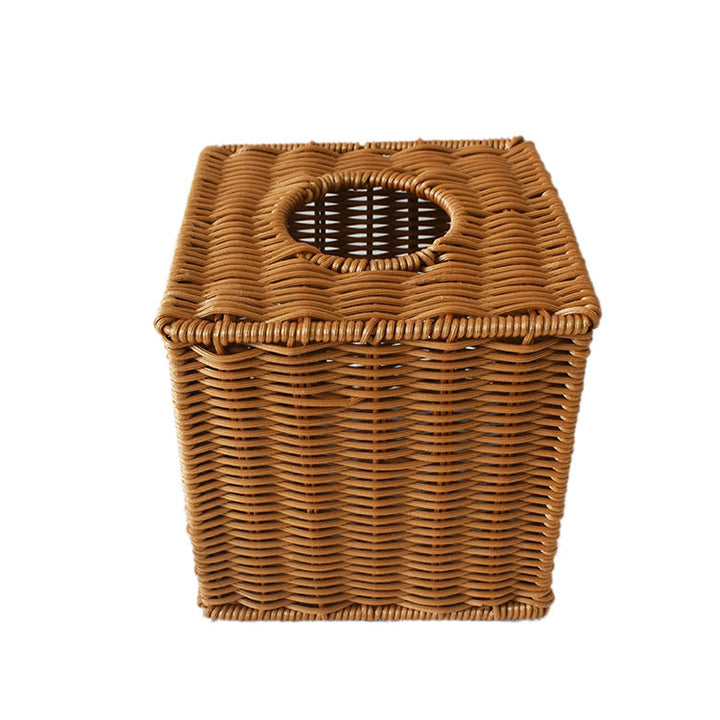 Handcrafted Woven Storage Basket with Open Top Kalsten