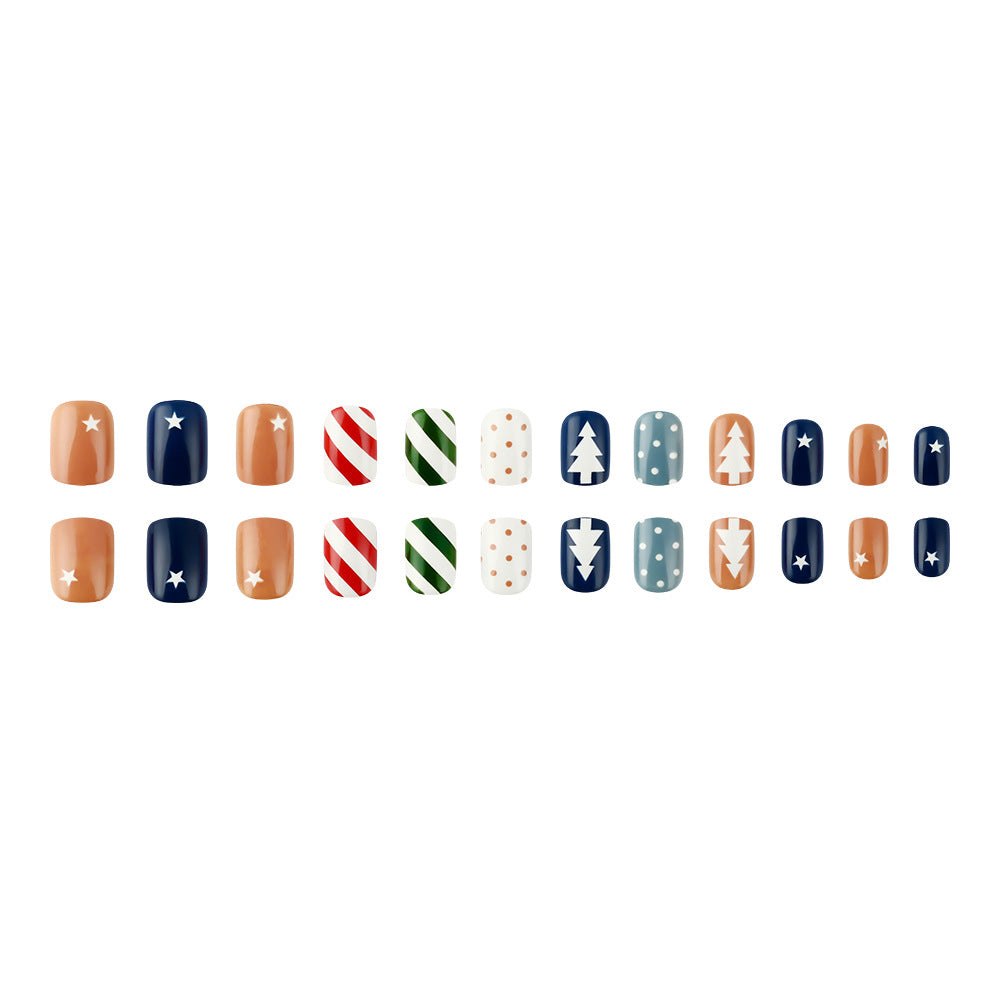 Holiday-Themed Nail Art Design Kalsten