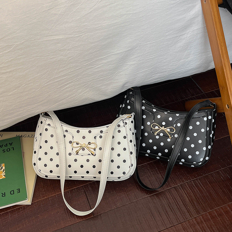 WoPolka Dot Patterned Hobo Handbag Kalsten