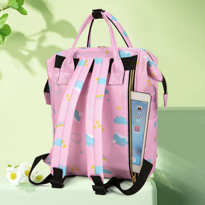 Whimsical Print Multi-Functional Baby Backpack Kalsten