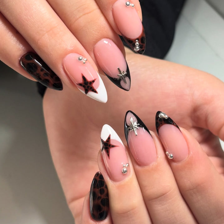 Artistic 3D Acrylic Nail Design Kalsten