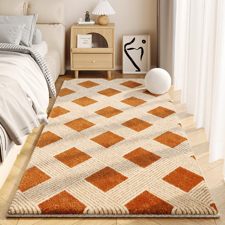 Cozy Footprint Shaped Area Rug