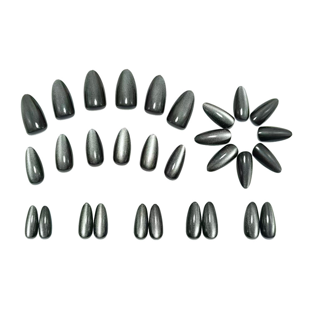 Shiny artificial nails with high gloss finish Kalsten