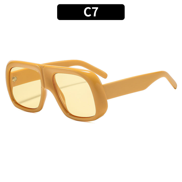Oversized Square Sunglasses Classic Design