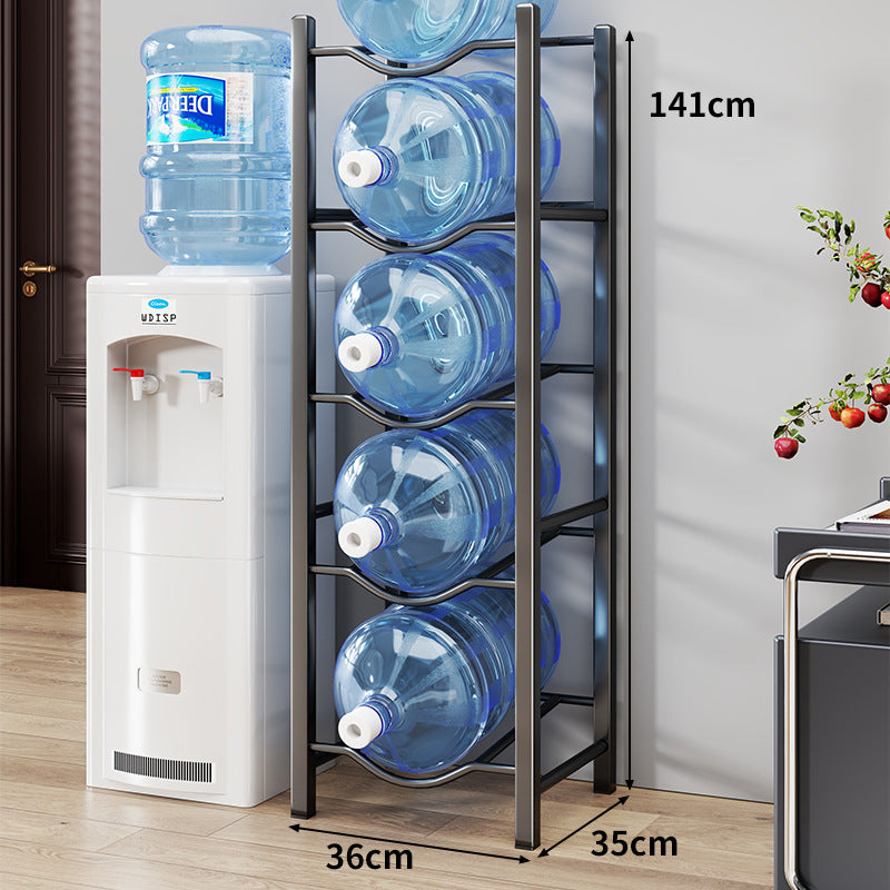 Heavy-Duty Triple-Tier Water Jug Rack for Large Bottles