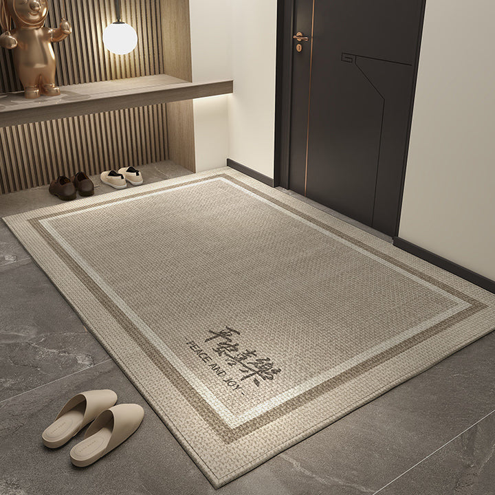 Woven Natural Fiber Welcome Mat