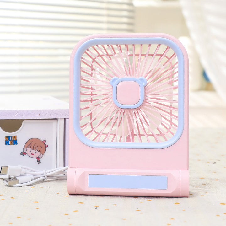Women's portable mini fan with charming cat design Kalsten