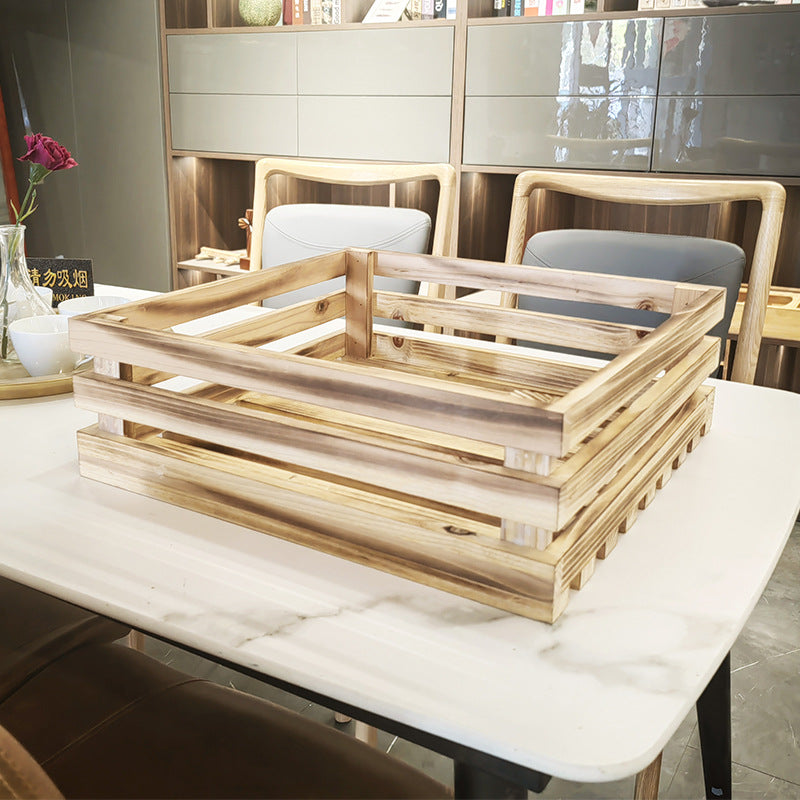 Wooden Storage Crate Kalsten