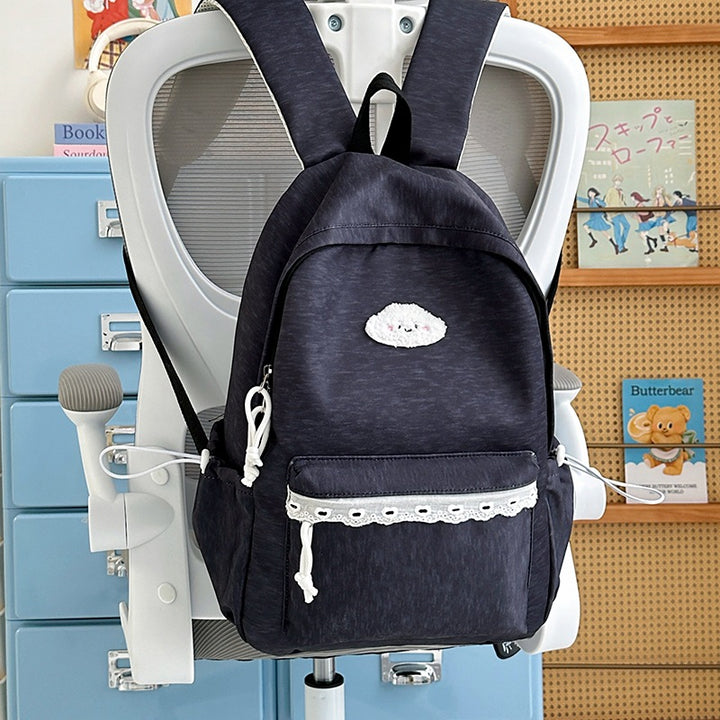 Playful Plush Bunny Backpack