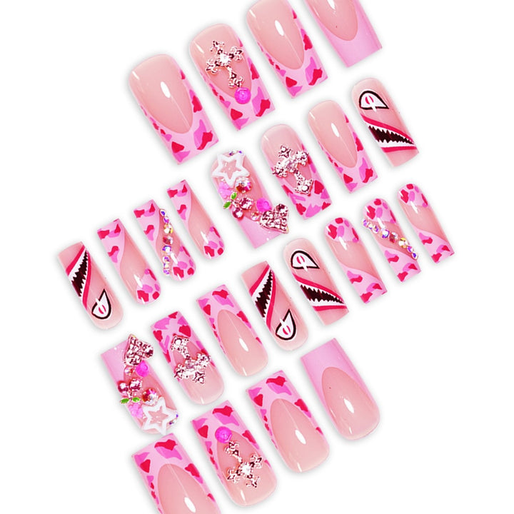 Trendy Artistic Press-On Nail Enhancements Kalsten