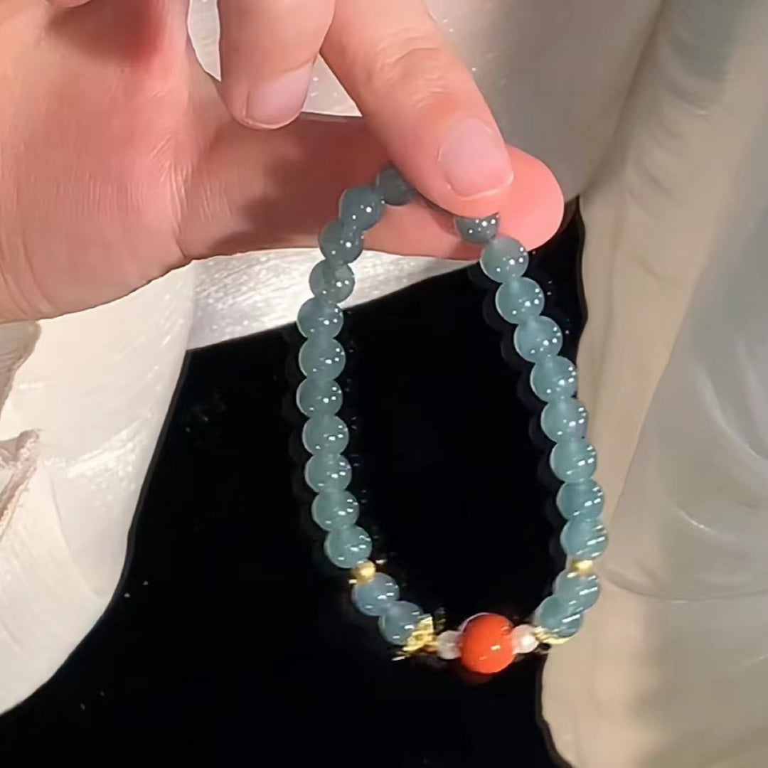 Handcrafted Beaded Stretch Bracelet Kalsten