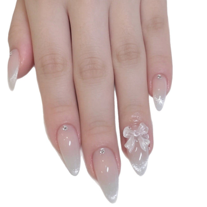Artificial nails with elegant tip decoration Kalsten