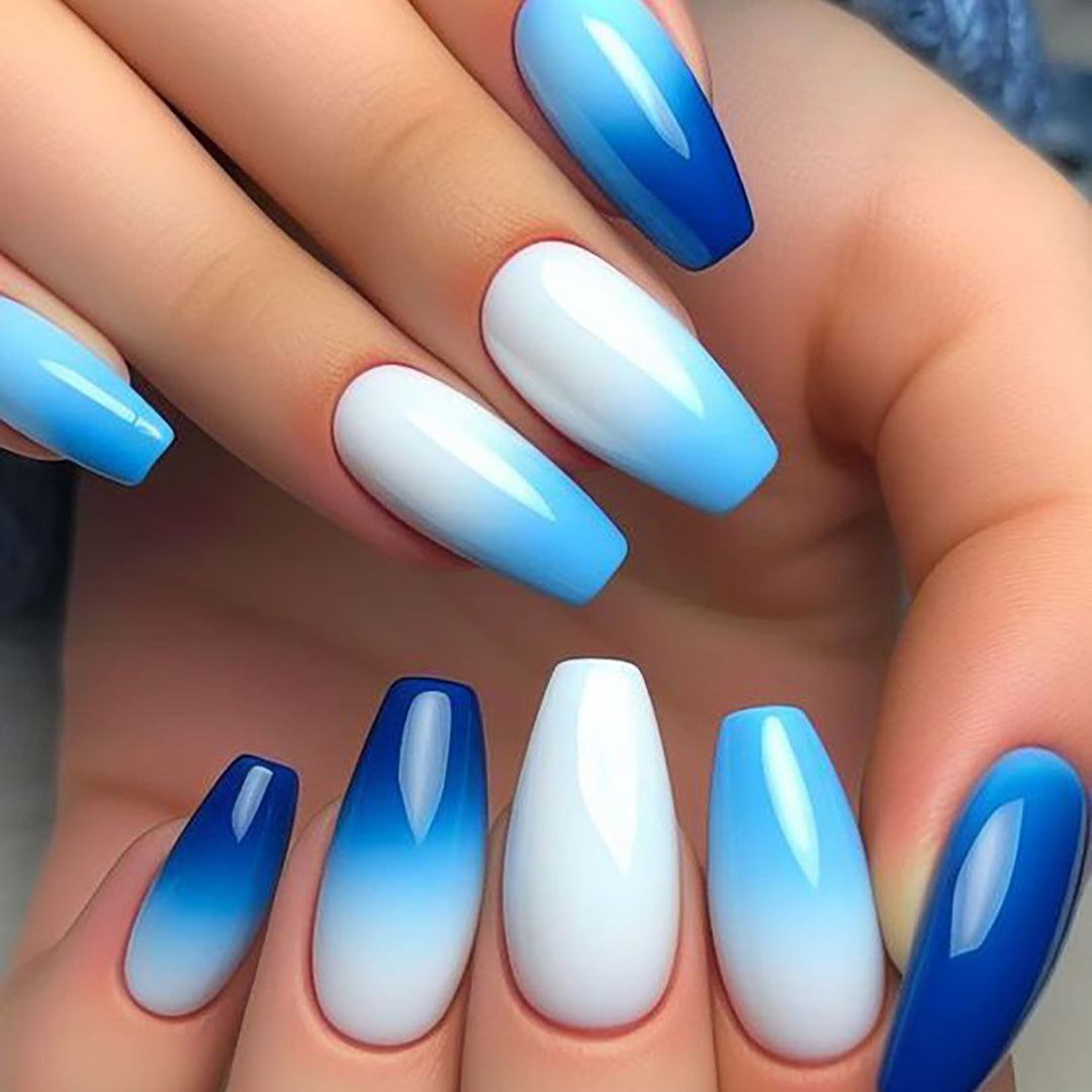 Ombre Press-On Nail Art Set Kalsten