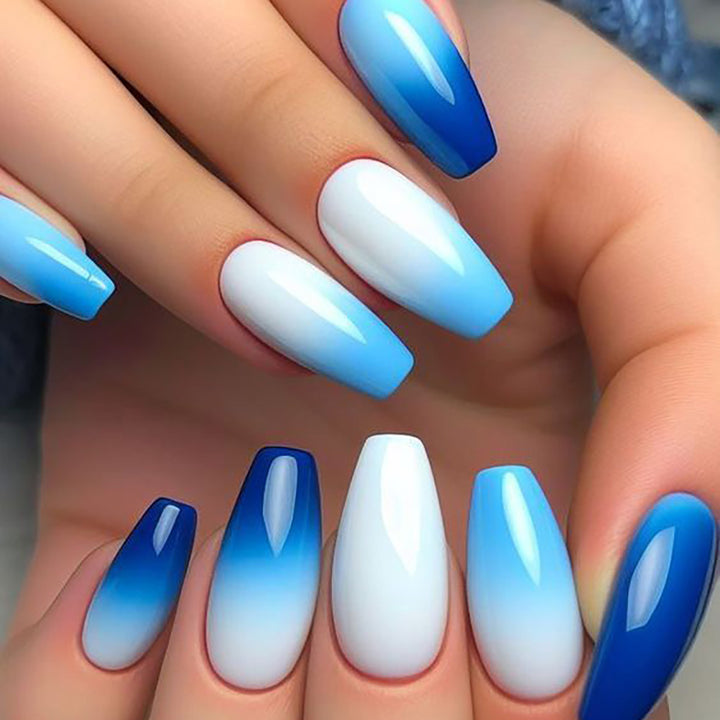 Ombre Press-On Nail Art Set Kalsten