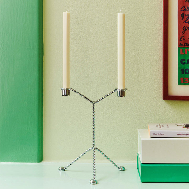 Artistic Wire Candle Holder