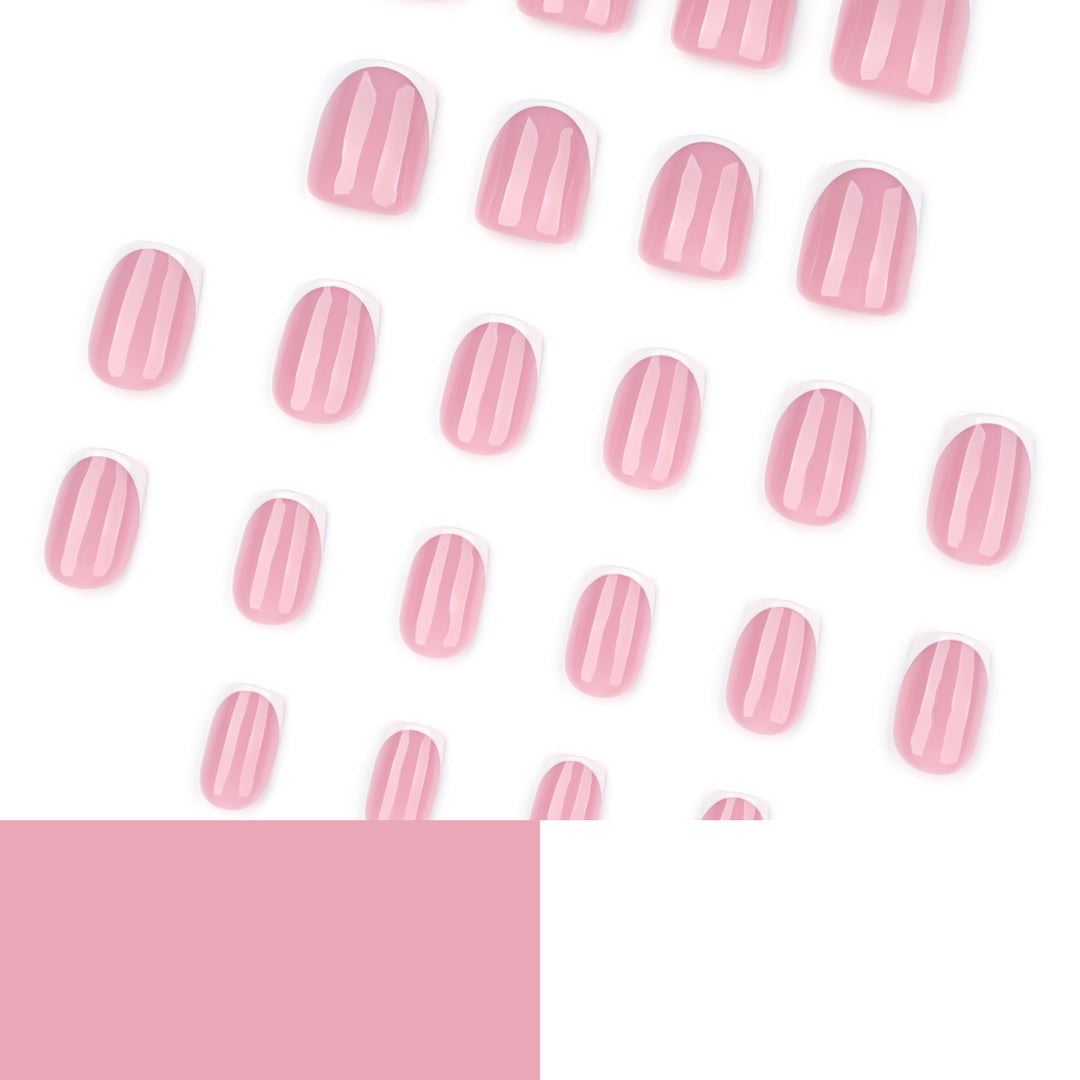Classic French-Tip Nail Art Kalsten