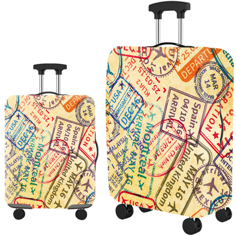 Artistic Travel Hard Shell Suitcase Kalsten