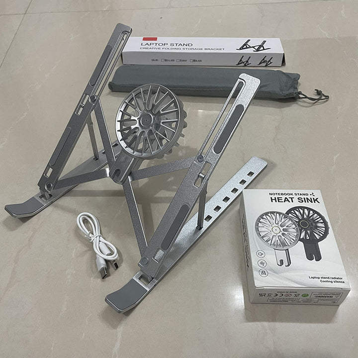Height-adjustable laptop stand with cooling system Kalsten