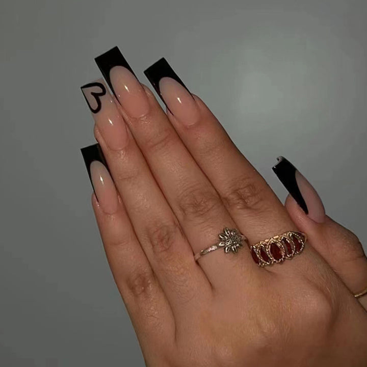 Artistic Long-Lasting Press-On Nail Tips Kalsten
