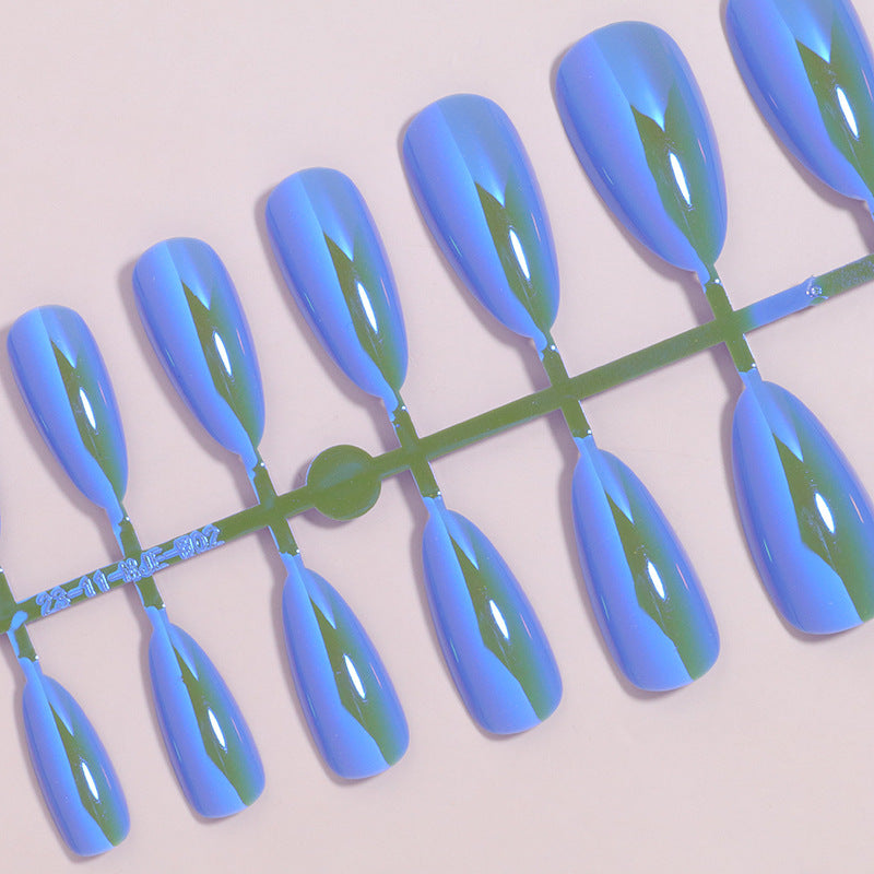 Elegant Glossy Almond-Shaped Press-On Nails Kalsten