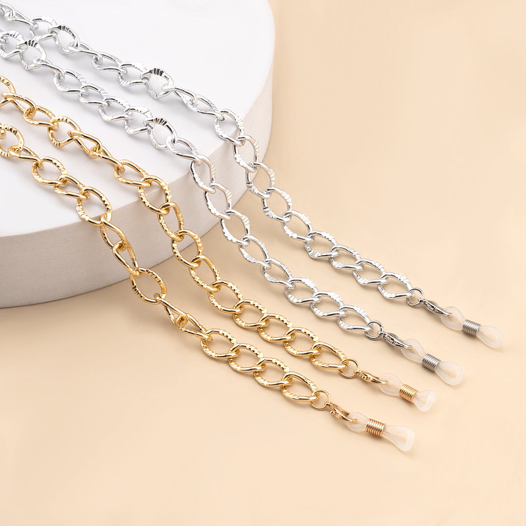 Contemporary Metal Eyewear Chain Kalsten