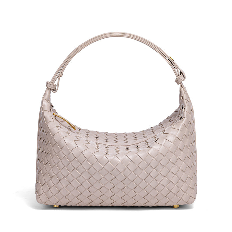 Braided Vegan Leather Shoulder Bag Kalsten