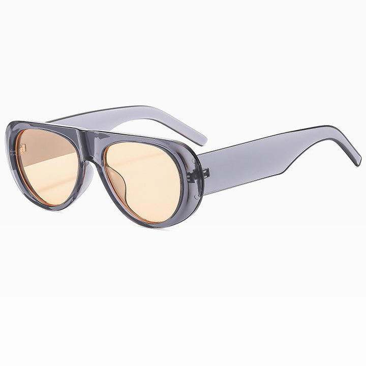 Contemporary Oversized Shield Sunglasses Kalsten
