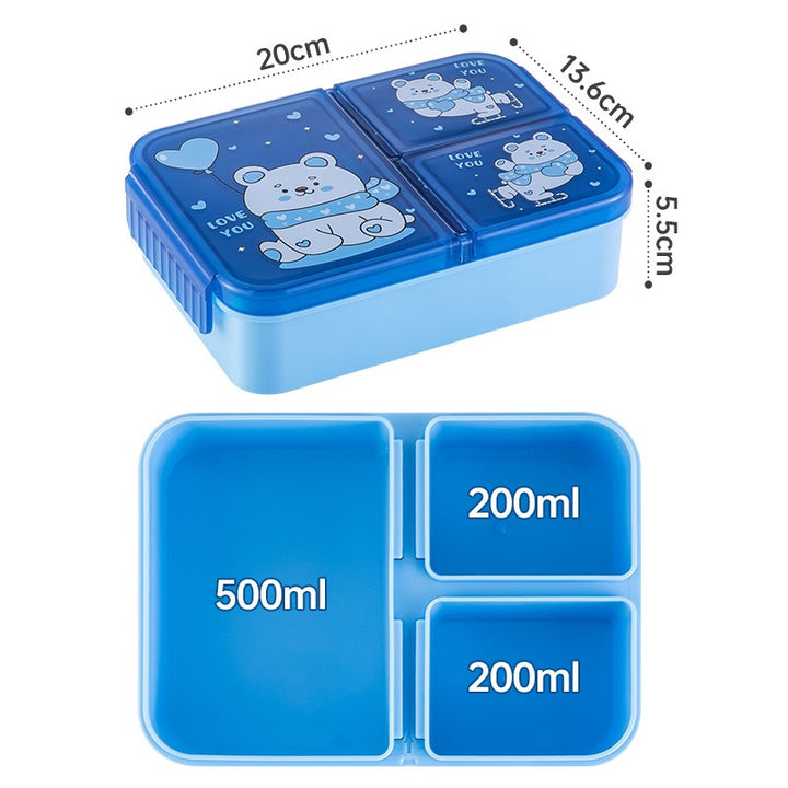 Fun-Themed Multi-Compartment Lunch Box