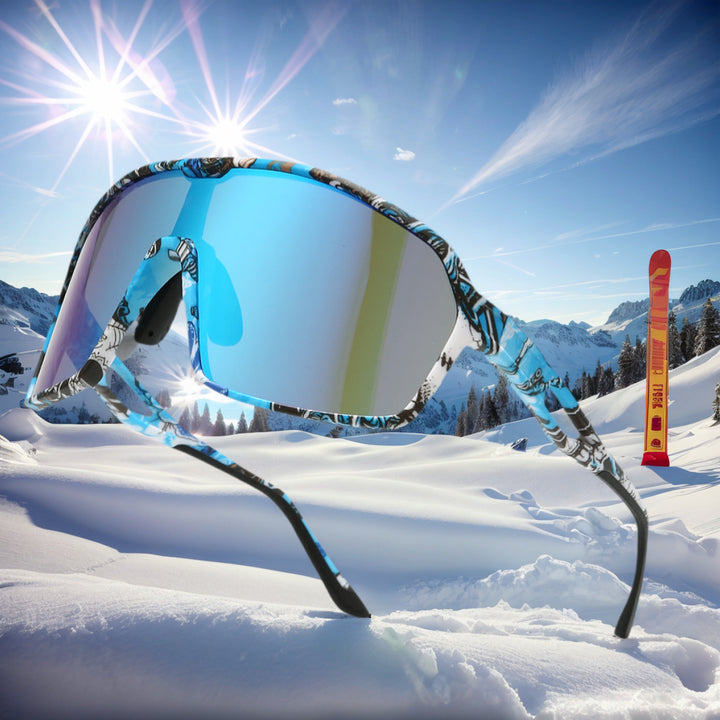 Men's Sports Performance Shield Sunglasses Kalsten