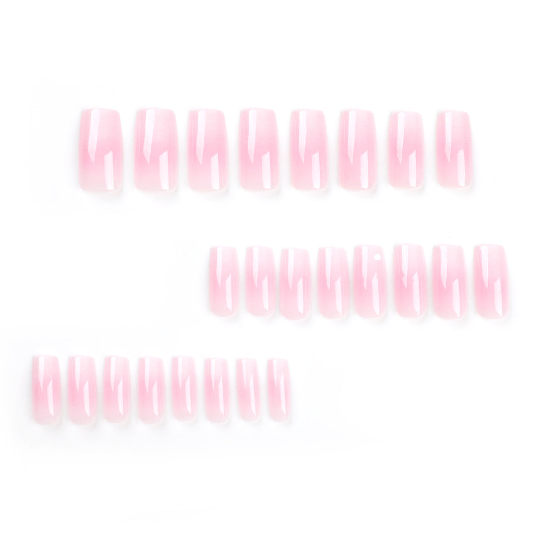Artful nail extensions with elegant ombre finish Kalsten