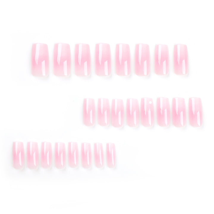 Artful nail extensions with elegant ombre finish Kalsten