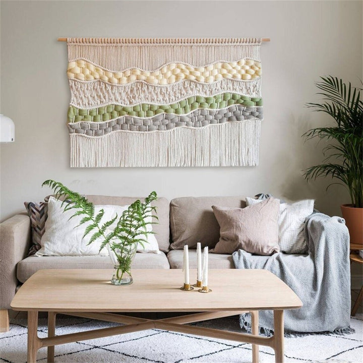 Woven Macrame Wall Tapestry Kalsten
