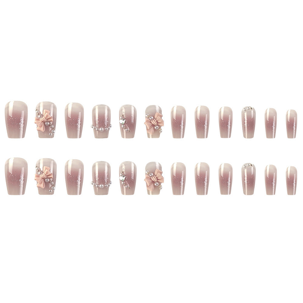 Glamorous artificial nails with moon and star motif Kalsten