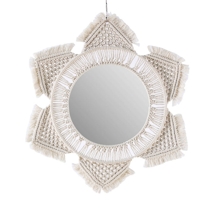 Decorative Macramé Wall Mirror