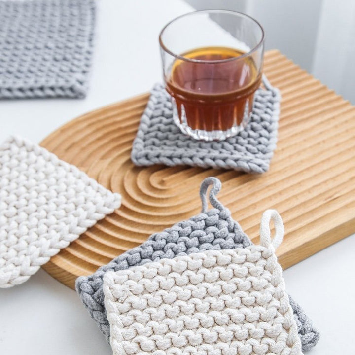 High-quality handwoven coaster Kalsten