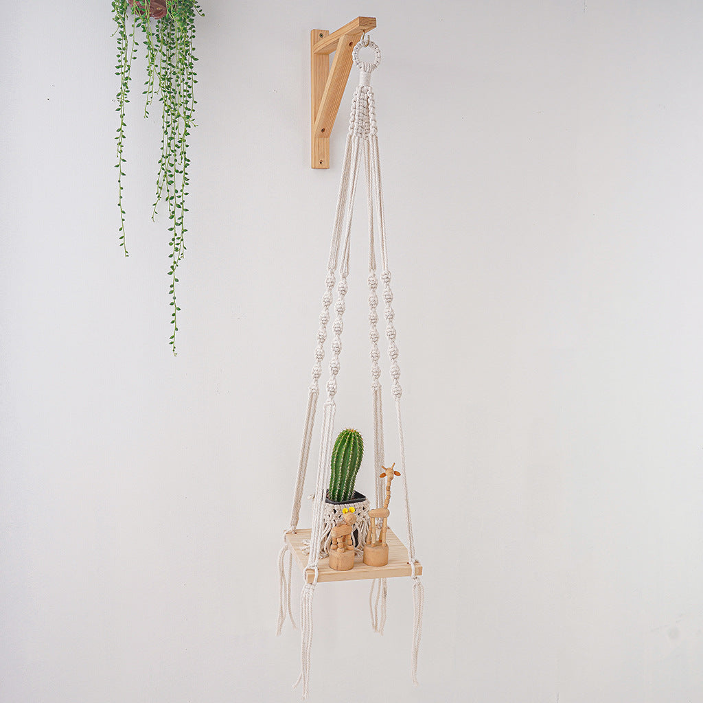 Macrame Plant Hanging Shelf Kalsten