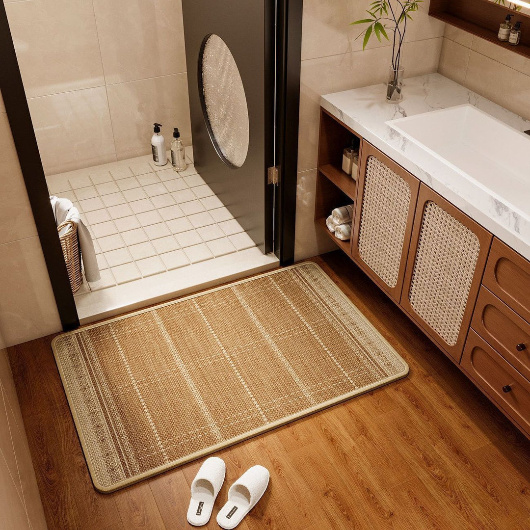 Textured Non-Slip Bathroom Mat Kalsten