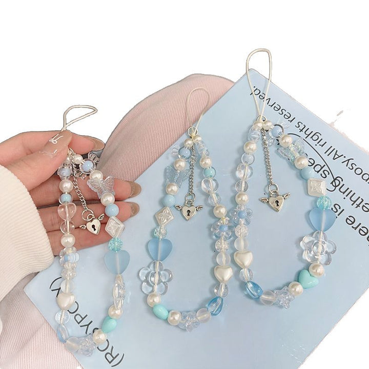 Decorative Beaded Phone Charm Kalsten