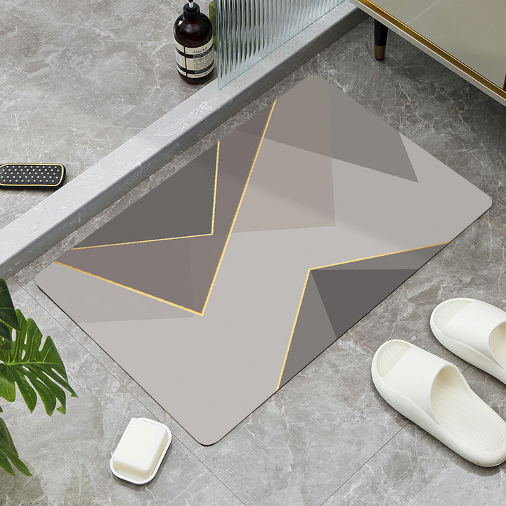 Modern Minimalist Bathroom Mat Kalsten