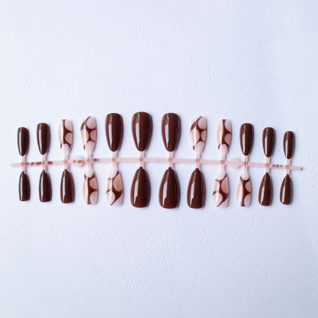 Artistic Almond-Shaped Nail Art Kit