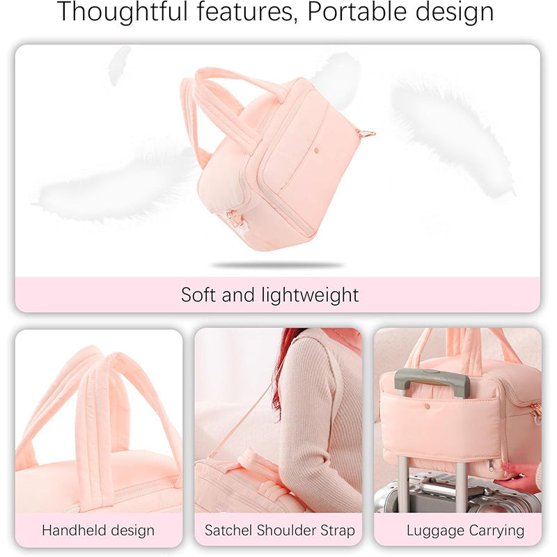 Multifunctional Travel Cosmetic Bag with Additional Pockets Kalsten