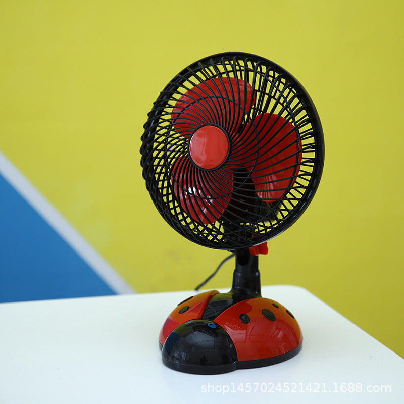 Ladies table fan in creative ladybug design Kalsten