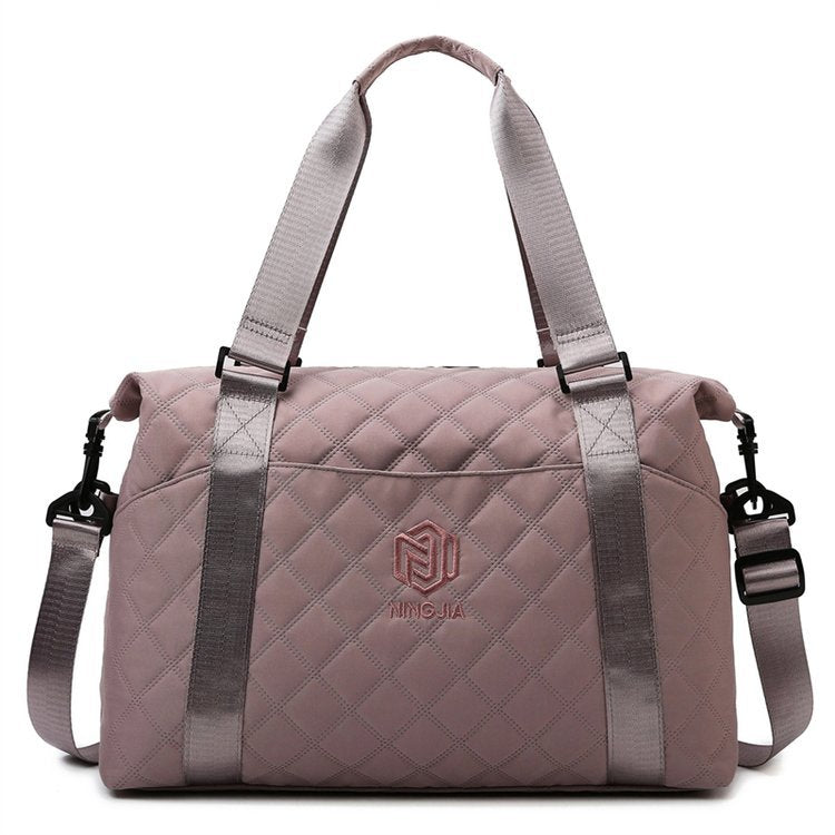 Quilted Travel Duffel Bag