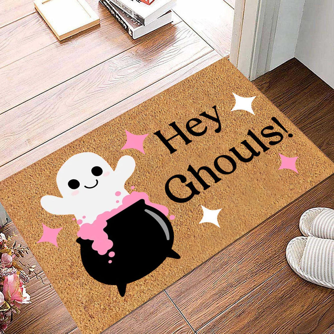 Funny Horror-Themed Doormat Kalsten