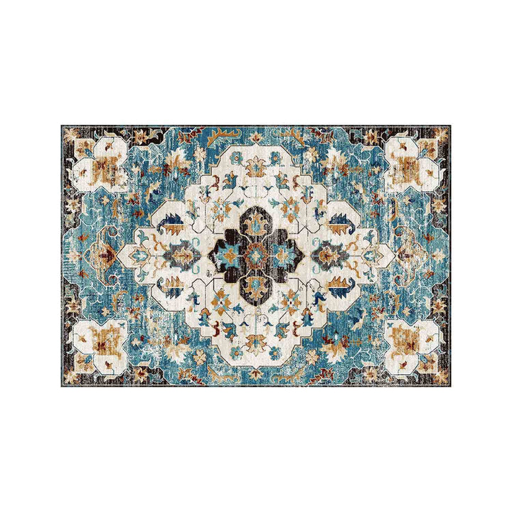 Floral Print Bath Mat Kalsten