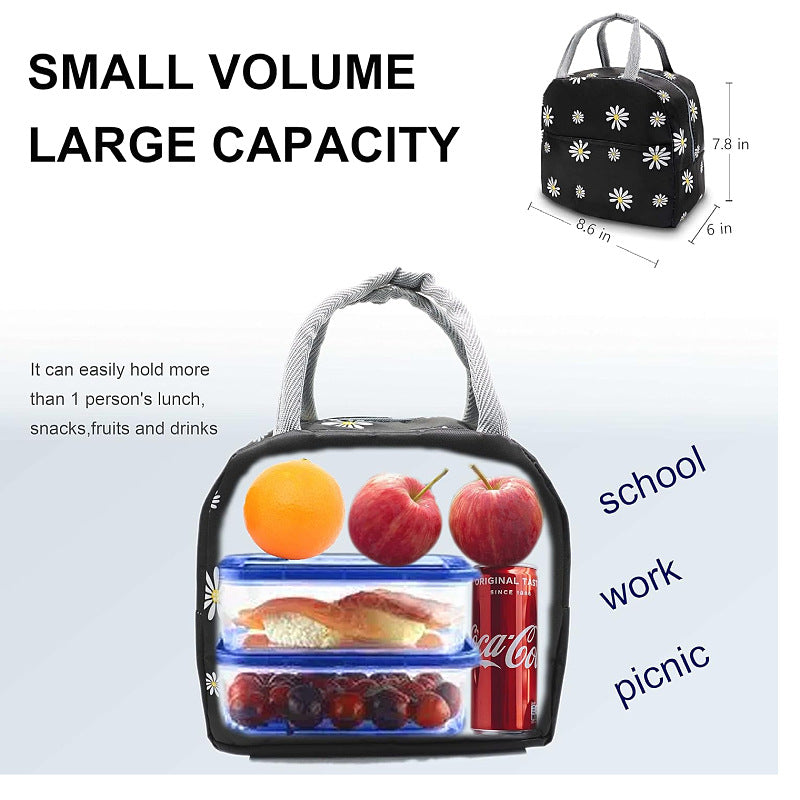 Floral Print Insulated Lunch