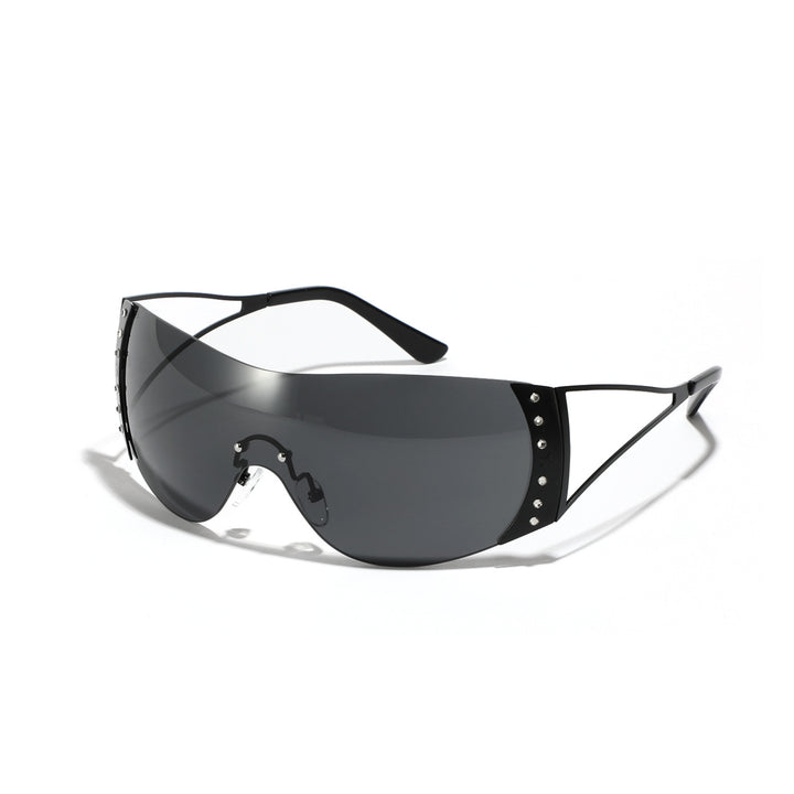 Women futuristic sunglasses with stylish frame and high-grade UV protection Kalsten
