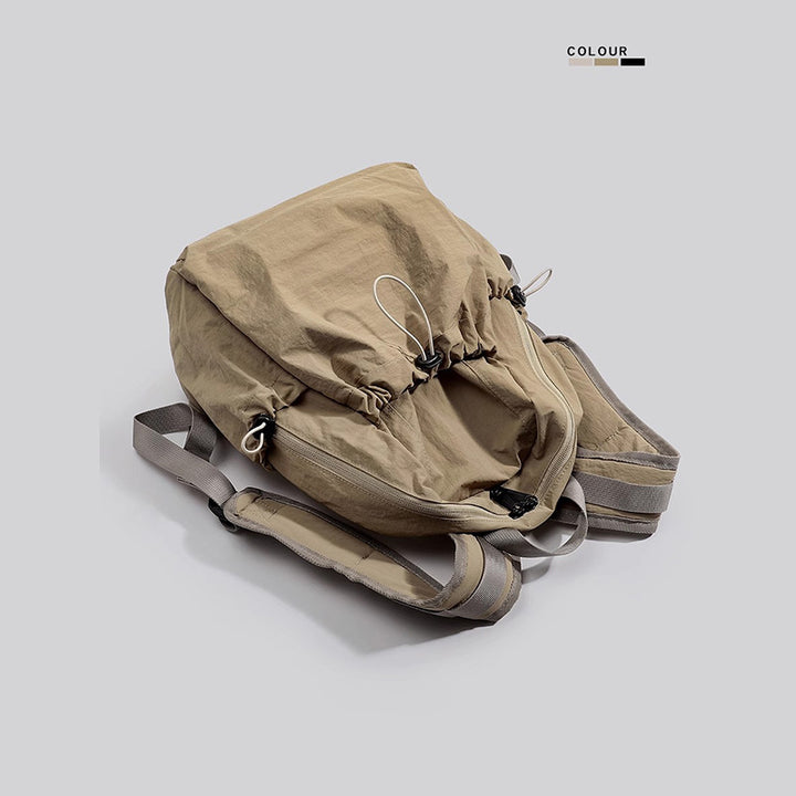 Lightweight Multi-Pocket Drawstring Backpack Kalsten